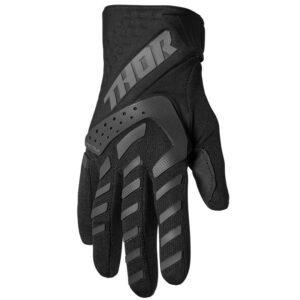 Gants cross Thor SPECTRUM BLACK ENFANT