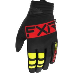 Gants cross FXR PRIME BLACK/NUKE RED 2022