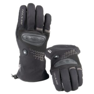 Gants chauffants Rev it PHOENIX H2O avec manchette longue et paume renforcée