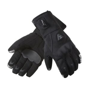 Gants chauffants Keis G701S en textile avec paume renforcée et manchette courte