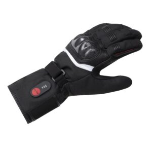 Gants chauffants G-HEAT RIDER avec protections carbone et réglages au poignet