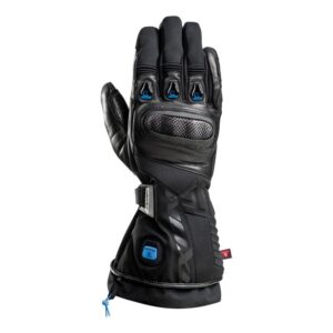 Gants chauffants Ixon IT-ASO noirs, modèle chauffant pour les trajets à moto