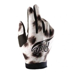Gants cross 100% Itrack Ride blancs et noirs, taille S
