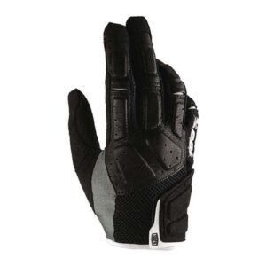 Gants cross 100% Simi noirs, modèle de motocross proposé en taille S