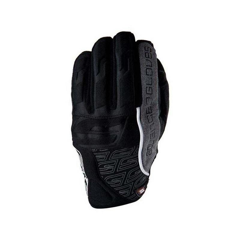 Gants Five Enduro Quad Winter noirs, modèle hivernal pour quad et enduro
