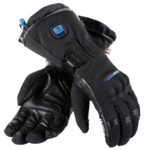 Gants chauffants Ixon IT YATE LADY en cuir et Softshell avec manchettes longues
