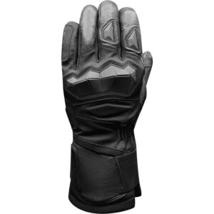 Gants chauffants Racer Heat Light noirs à manchette longue avec protections