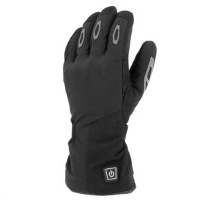 Gants chauffants ESQUAD SCOOTER noirs avec coque aux phalanges et membrane Hipora